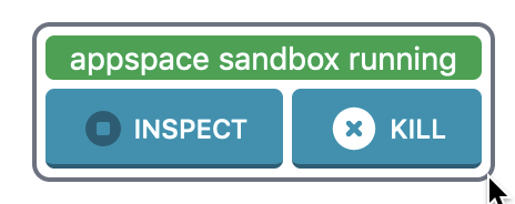 ds-dev sandbox control widget